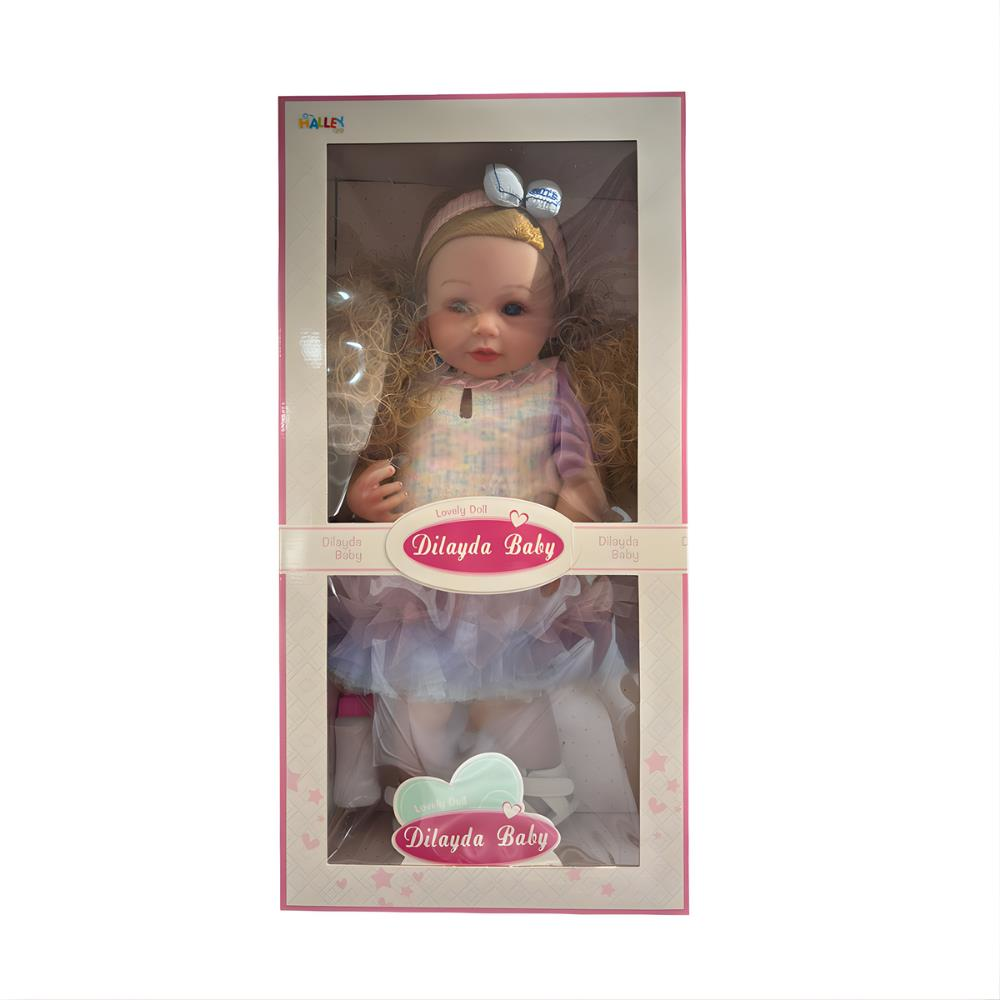 55 Cm Yeni Doğmuş Bebek,  Yüksek Gerçeklikte, Tüm Vücut Yumuşak Jelden, Aksesuarlı