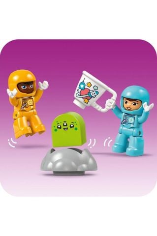 LEGO ® DUPLO® 3’ü 1 arada Uzay Mekiği Macerası Oyuncağı 10422 (58 Parça)