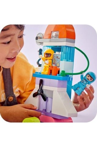 LEGO ® DUPLO® 3’ü 1 arada Uzay Mekiği Macerası Oyuncağı 10422 (58 Parça)