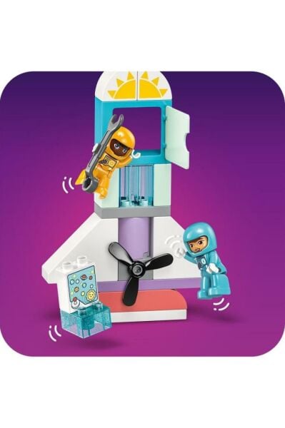 LEGO ® DUPLO® 3’ü 1 arada Uzay Mekiği Macerası Oyuncağı 10422 (58 Parça)