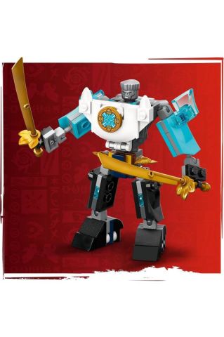 LEGO ® NINJAGO® Zane’in Savaş Zırhı Mech’i 71827 - 6 Yaş ve Üzeri Yapım Seti (92 Parça)