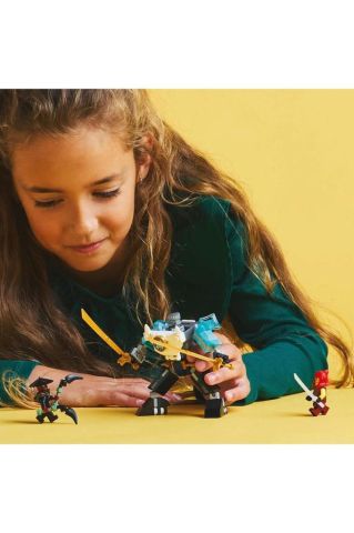 LEGO ® NINJAGO® Zane’in Savaş Zırhı Mech’i 71827 - 6 Yaş ve Üzeri Yapım Seti (92 Parça)