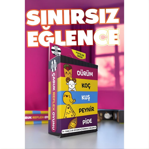 Çabuk Reflex Kart Oyunu