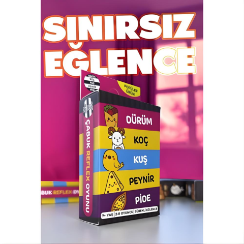 Çabuk Reflex Kart Oyunu