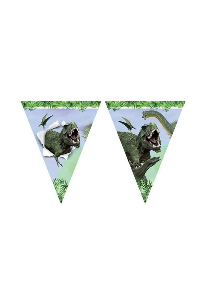 BalonEvi Üçgen Flema Vahşi Jurassic Parti