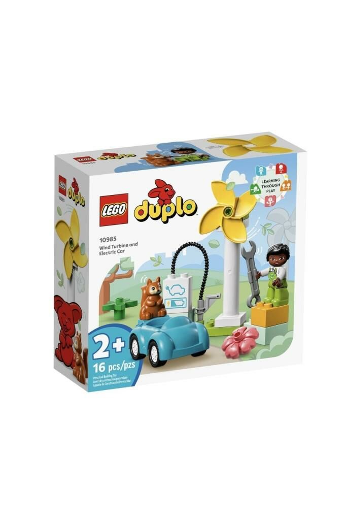 LEGO ® DUPLO® Kasabası Rüzgar Türbini 10985 - 2 Yaş ve Üzeri Çocuklar İçin Yapım Seti (16 Parça)