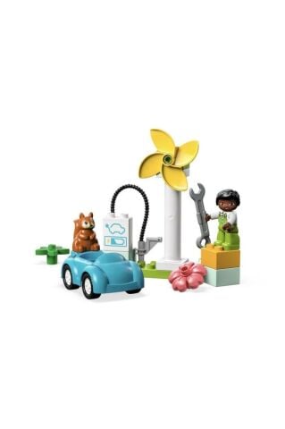 LEGO ® DUPLO® Kasabası Rüzgar Türbini 10985 - 2 Yaş ve Üzeri Çocuklar İçin Yapım Seti (16 Parça)
