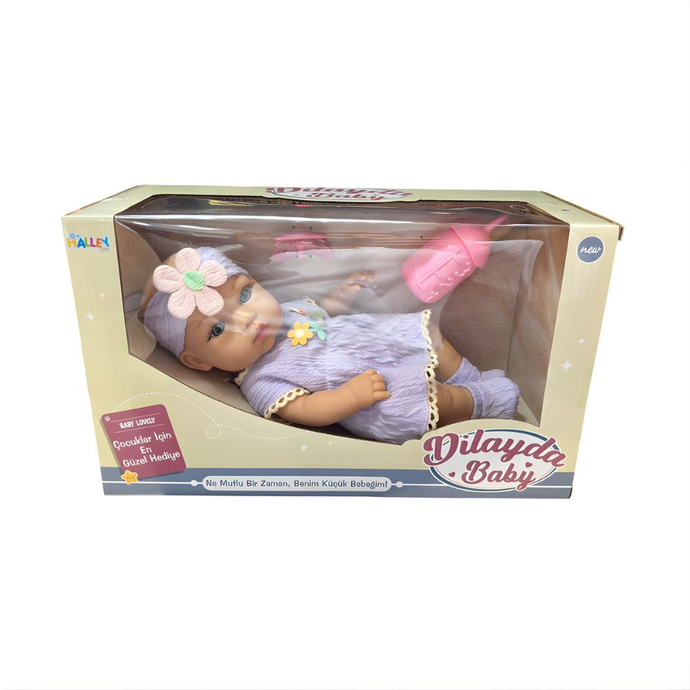 32 Cm Tam Kauçuk Bebek, Emzik ve Biberonlu