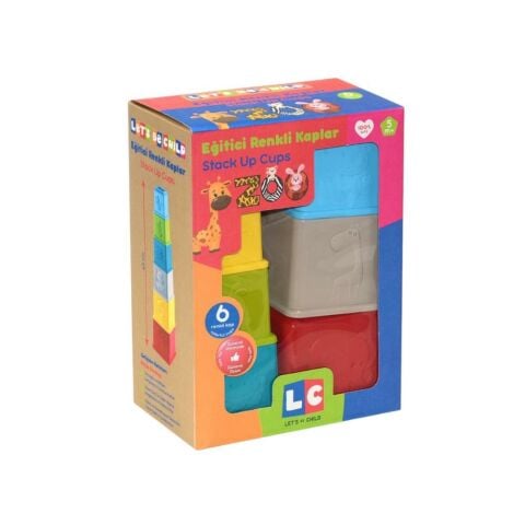 Eğitici Renkli Kaplar Zoo Lc-30798