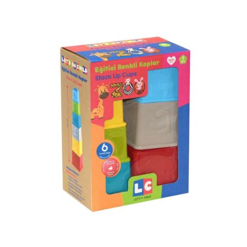 Eğitici Renkli Kaplar Zoo Lc-30798