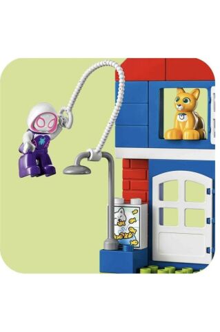 LEGO ® DUPLO® Marvel Örümcek Adam’ın Evi 10995 - Yaratıcı Süper Kahraman Oyuncak Yapım Seti(25 Parça)