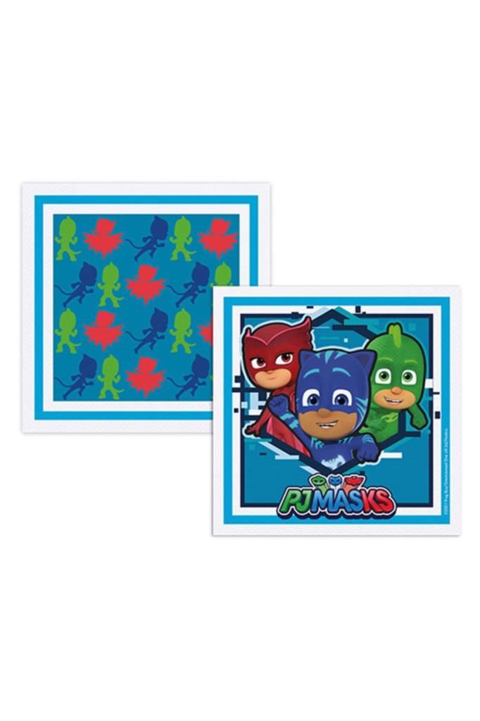 Pj Masks Trend Temalı Kağıt Peçete 16'lı