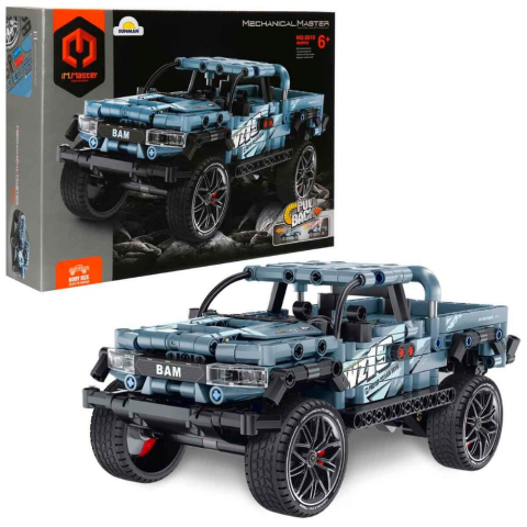 iM. Master Çek Bırak Mavi Pick Up 463 Parça