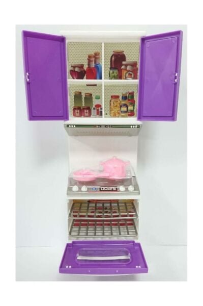 Oyuncak Bebekli Mutfak Seti 2'li