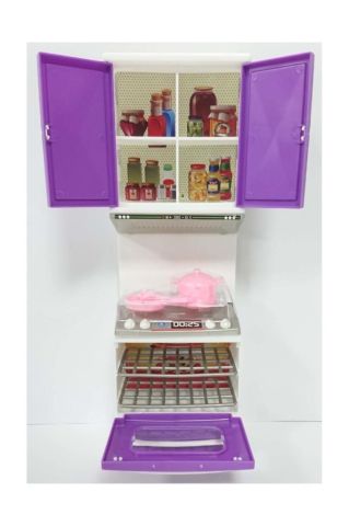 Oyuncak Bebekli Mutfak Seti 2'li