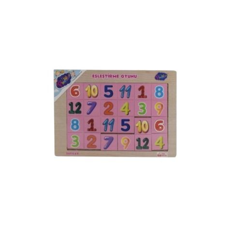 Ahşap Eğitici 4 Çeşit Eşleştirme