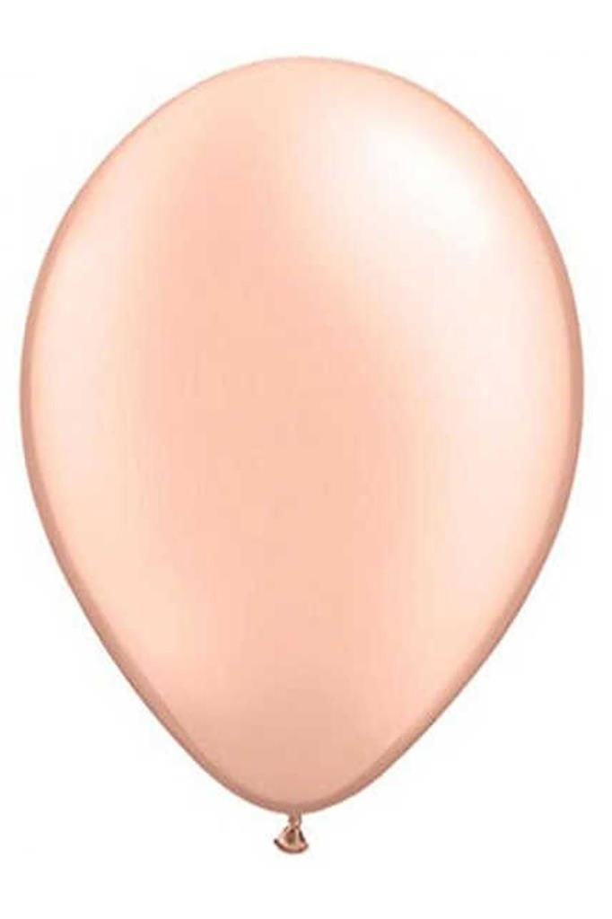 Balon Metalik Rose Gold 100 Lü 12 inç
