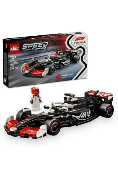LEGO ® Speed Champions MoneyGram Haas F1® Team VF-24 Yarış Arabası 77250 10+ Oyuncak Yapım Seti (242 P)