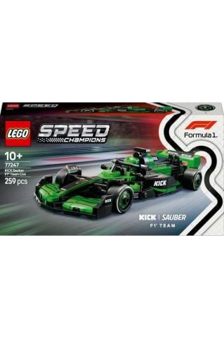 LEGO ® Speed Champions KICK Sauber F1® Team C44 Yarış Arabası 77247-10+ Oyuncak Yapım Seti(259 Parça)