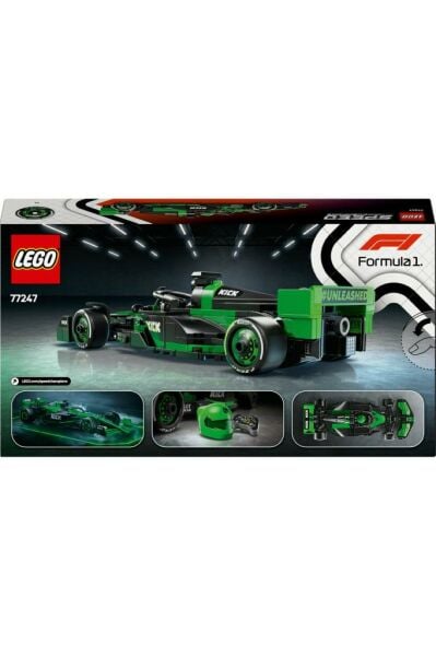 LEGO ® Speed Champions KICK Sauber F1® Team C44 Yarış Arabası 77247-10+ Oyuncak Yapım Seti(259 Parça)