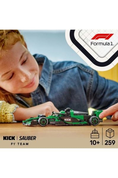 LEGO ® Speed Champions KICK Sauber F1® Team C44 Yarış Arabası 77247-10+ Oyuncak Yapım Seti(259 Parça)