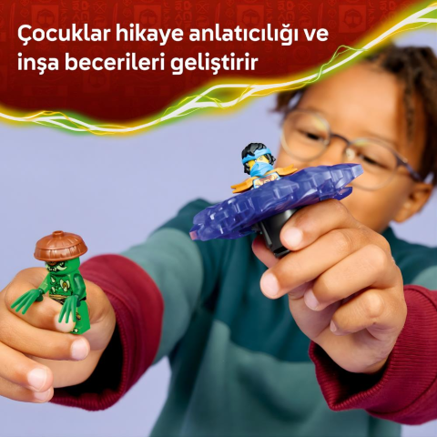 LEGO® NINJAGO® Nya, Mutasyon Canavarı Topacına Karşı 71849