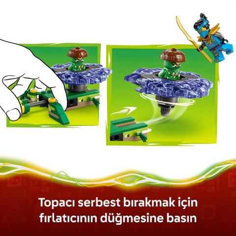 LEGO® NINJAGO® Nya, Mutasyon Canavarı Topacına Karşı 71849