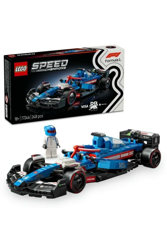 LEGO ® Speed Champions Visa Cash App RB VCARB 01 F1® 77246 - Araba Yapım Seti (248 Parça)
