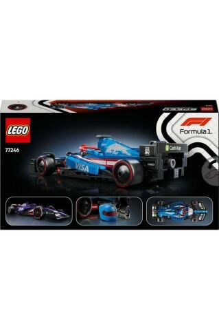 LEGO ® Speed Champions Visa Cash App RB VCARB 01 F1® 77246 - Araba Yapım Seti (248 Parça)