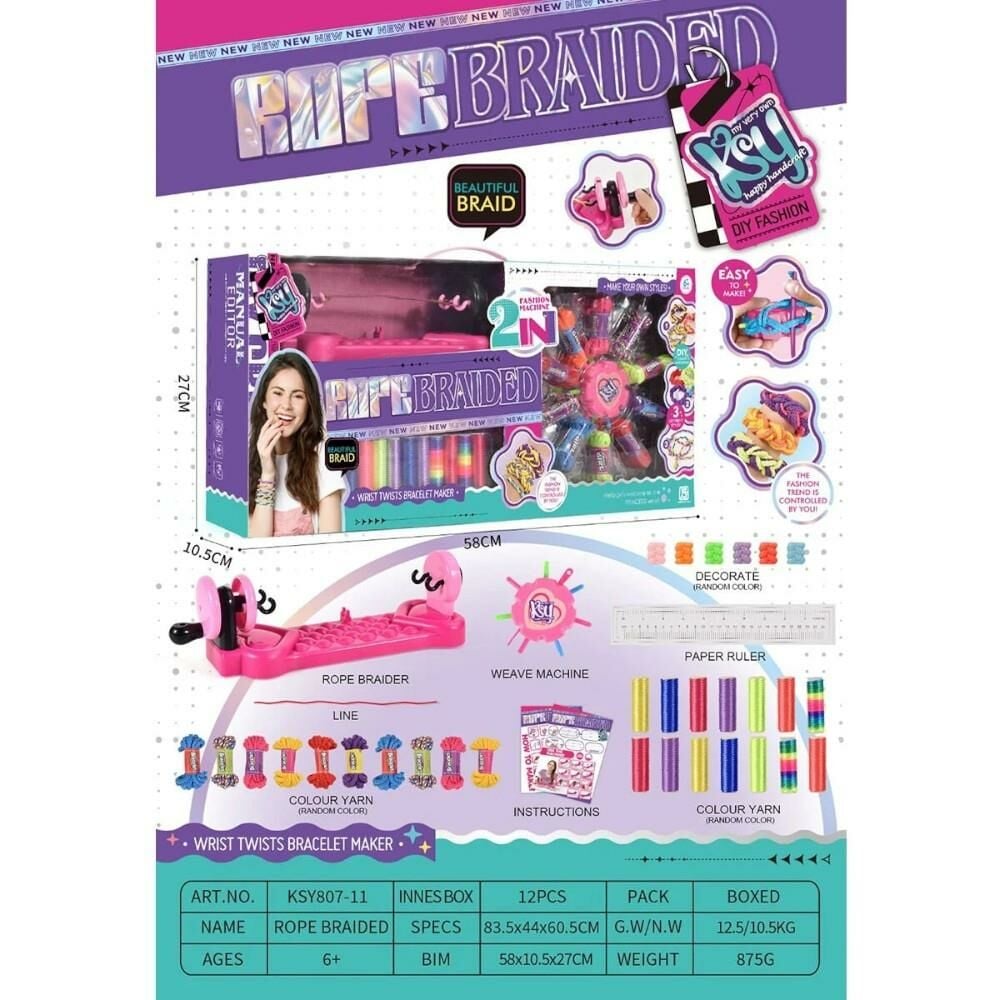 Dıy 2 in 1 Jewlery Knitting Combination Set