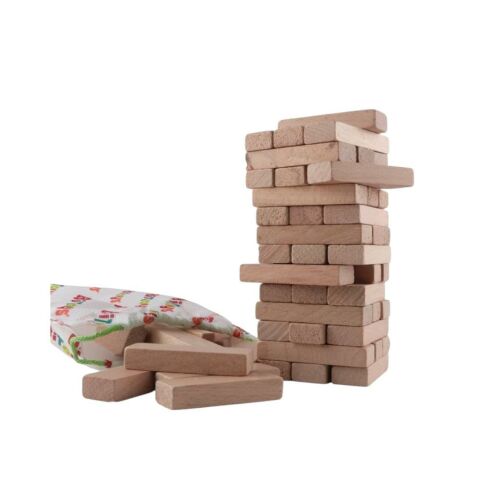 Jenga - Denge Oyunu - Ahşap Zeka ve Strateji Oyunu