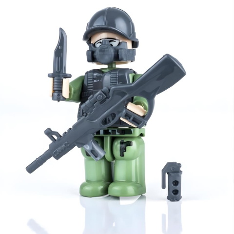 Kutuda Küçük Asker Yapı Oyuncak