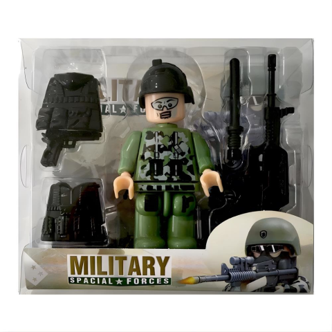 Kutuda Küçük Asker Yapı Oyuncak