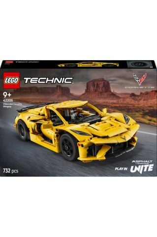 LEGO ® Technic Chevrolet Corvette Stingray 42205 - 9+ Araba İçeren Oyuncak Yapım Seti (732 Parça)
