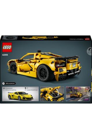 LEGO ® Technic Chevrolet Corvette Stingray 42205 - 9+ Araba İçeren Oyuncak Yapım Seti (732 Parça)