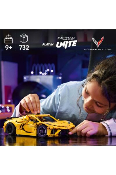 LEGO ® Technic Chevrolet Corvette Stingray 42205 - 9+ Araba İçeren Oyuncak Yapım Seti (732 Parça)