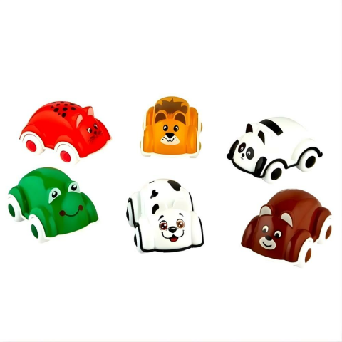 Bayraktar Oyuncak Sevimli Kırılmaz Hayvan Arabalar BP-555