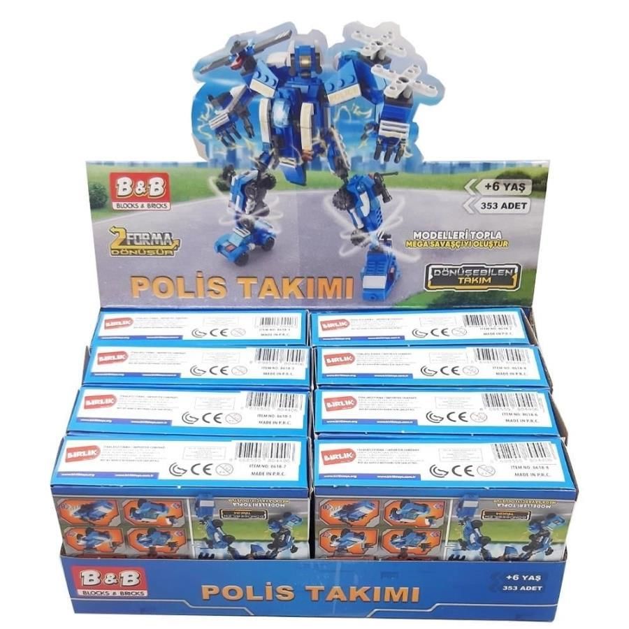 2 Forma Dönüşebilen Polis Takımı