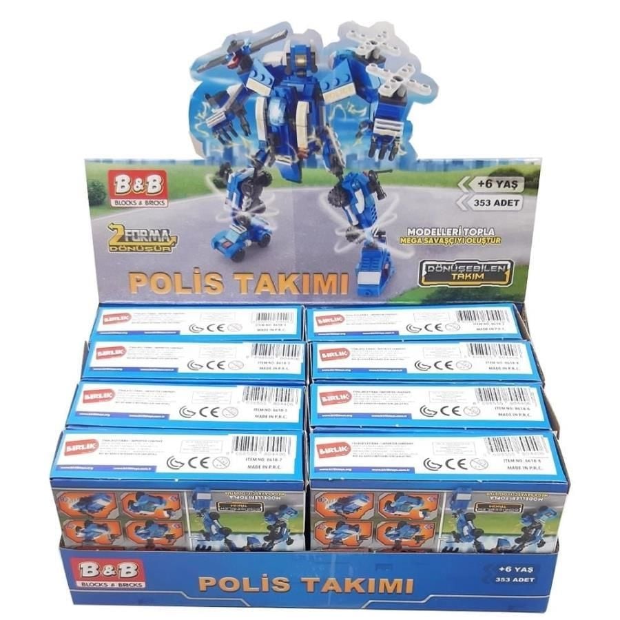 2 Forma Dönüşebilen Polis Takımı