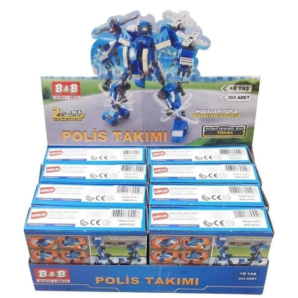 2 Forma Dönüşebilen Polis Takımı