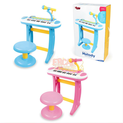 Vardem Mikrofonlu 24 Tuşlu Mp3 Çalar Mini Piyano