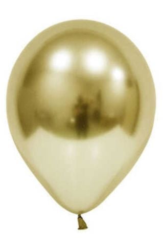 Balon Krom Parlak 12 Inc Altın 50 Adet