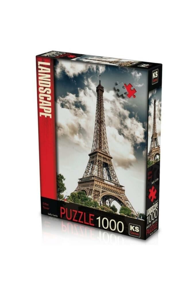 Eiffel Tower, Paris, 1000 Parça Puzzle