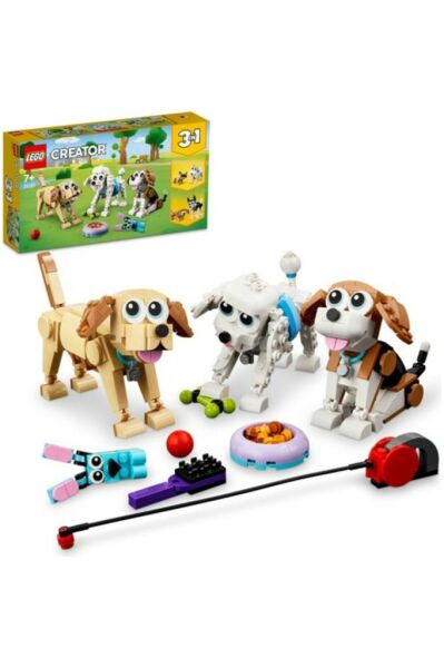 LEGO ® Creator Sevimli Köpekler 31137 - 7 Yaş ve Üzeri Çocuklar için Oyuncak Yapım Seti (475 Parça)