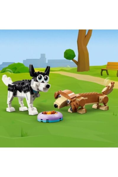 LEGO ® Creator Sevimli Köpekler 31137 - 7 Yaş ve Üzeri Çocuklar için Oyuncak Yapım Seti (475 Parça)