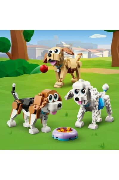 LEGO ® Creator Sevimli Köpekler 31137 - 7 Yaş ve Üzeri Çocuklar için Oyuncak Yapım Seti (475 Parça)