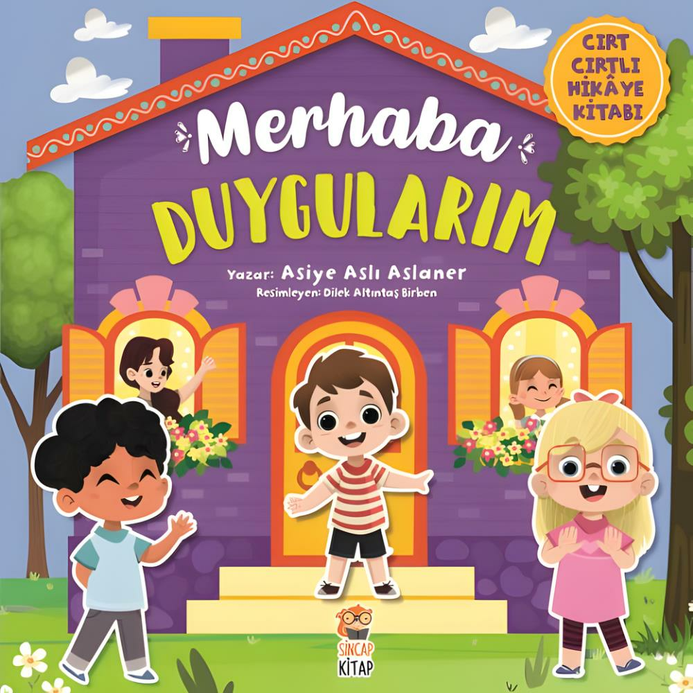 Merhaba Duygularım - Cırt Cırtlı Hikaye Kitabı