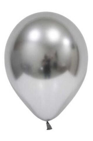 Balon Krom Parlak 12 Inc Gümüş 50 Adet