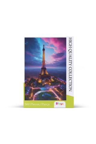 Eyfel Kulesi - 2100ler - 500 Parça Puzzle