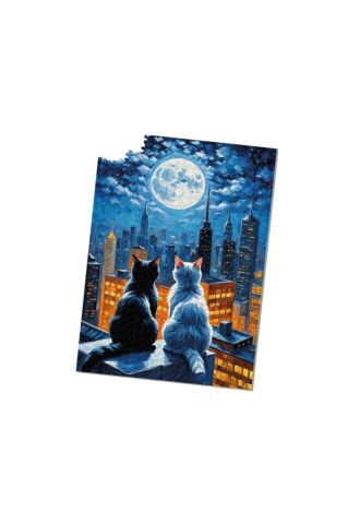 İki Kedi - 500 Parça Puzzle